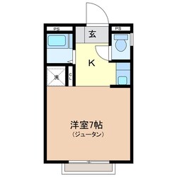 レジデンスＫＵＲＡＳＡＷＡの物件間取画像